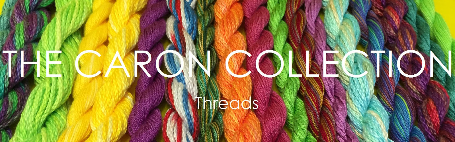 This wonderful selection of hand dyed threads in Cotton, Silk and Silk/Wool mix will give new meaning to your embroidery